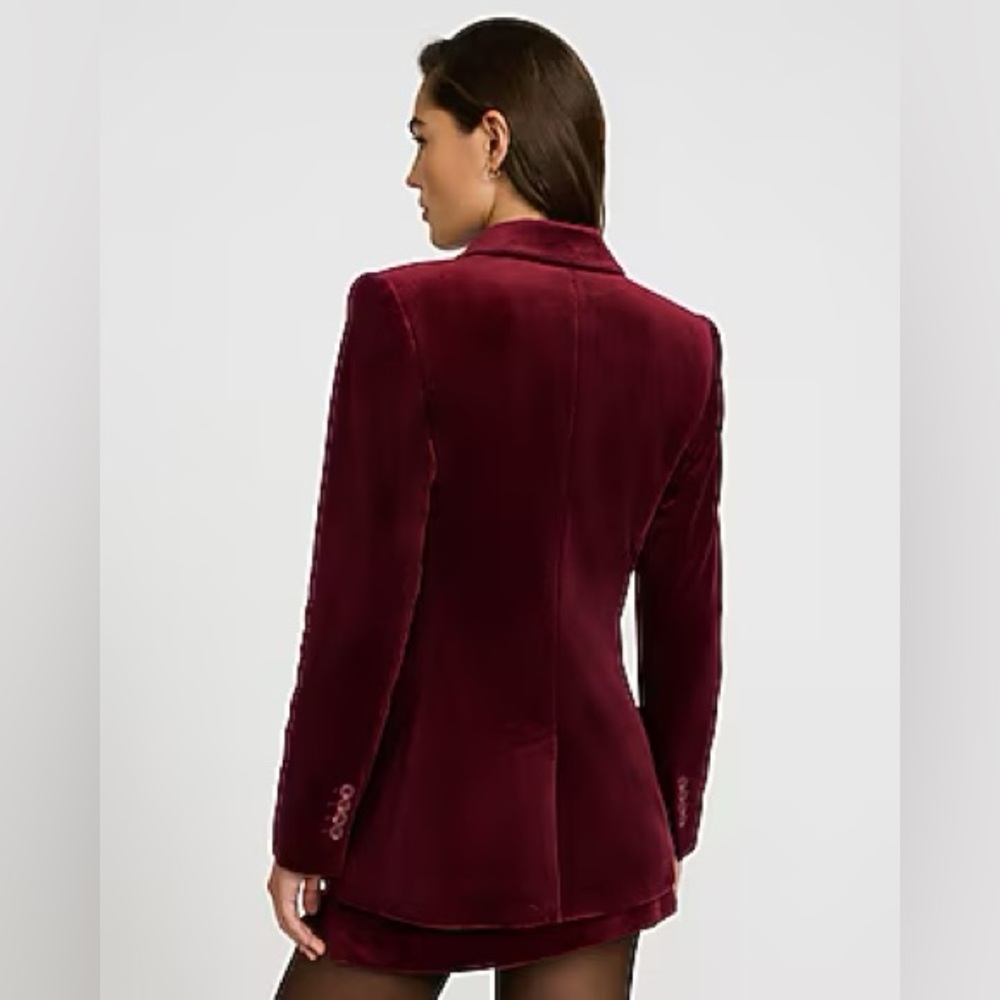 NWT Express Velvet One-Button Corduroy Blazer Women’s Size L - Picture 5 of 5